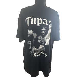 NWOT Men's 2Pac T-Shirt XL Black